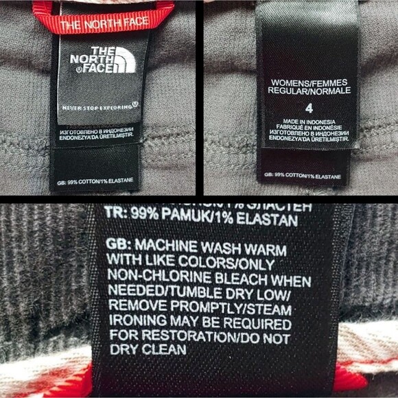 Minimalist The North Face Grey Stretch Corduroy Above Knee Pencil Skirt Womens 4 - Picture 8 of 9